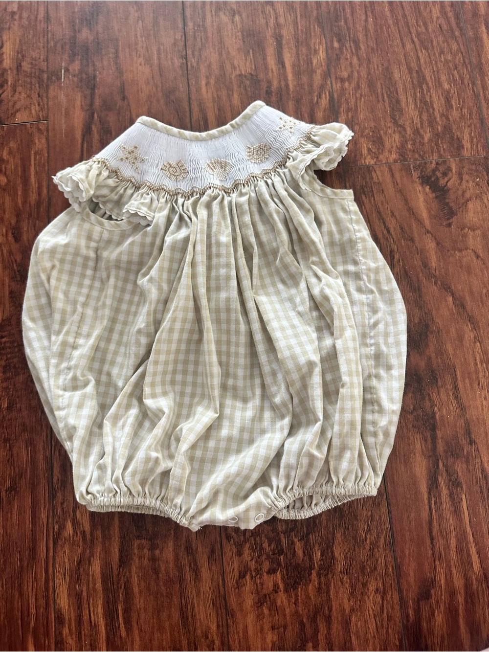 Classic Whimsy Sea Shell Gingham Bubble
